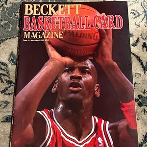 Issue #1 of the 1990 Basketball Season Michael Jordan Cover 🔥 Vintage ❤️🖤❤️